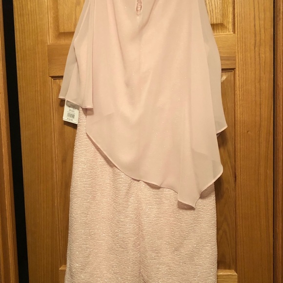 Mother of bride blush pink dress - Picture 3 of 5